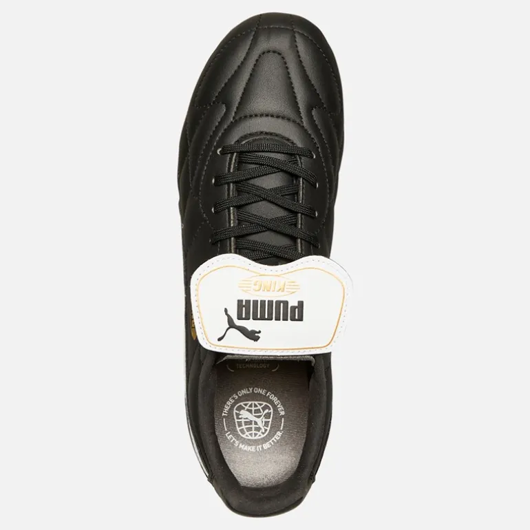 Herre King Top FG / AG Fast / Kunstgræs Fodboldstøvler Sort / Hvid