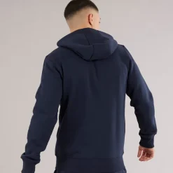 Herre Klemerio Full Zip Hættetrøje Navy