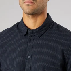 Herre kortærmet skjorte Insignia Blue