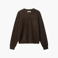 Herre Kurt Koi Levering Sweater Dark Brown