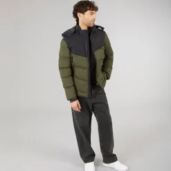 Herre Lebron Kort Jakke Olive Green