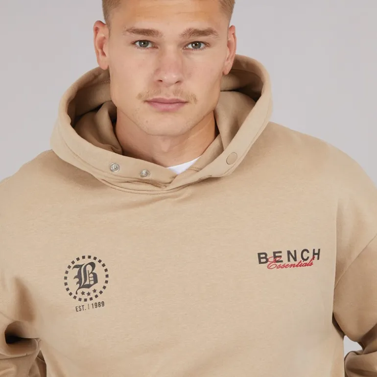 Herre Ledall 1989 Hættetrøje Stone