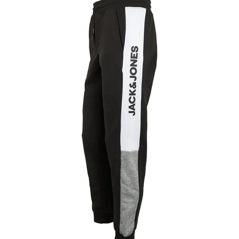 Herre Logo Blocking Joggingbukser Sort
