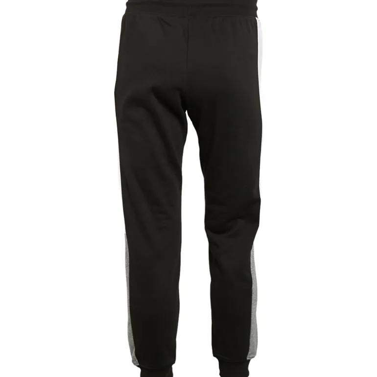 Herre Logo Blocking Joggingbukser Sort