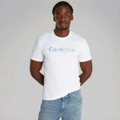 Herre Logo T-Shirt Lys Hvid