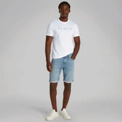 Herre Logo T-Shirt Lys Hvid