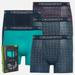 Herre Logozi Fem Pak Boksershorts Assorteret