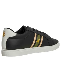 Herre Louie Eagle PU Pumps Sort/​Grøn/​Guld