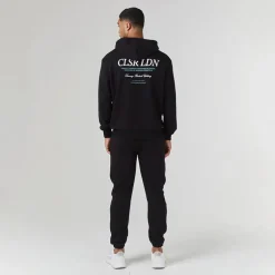 Herre luksus træningsdragt sort