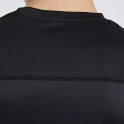 Herre Malbory Venstre Bryst T-Shirt Sort