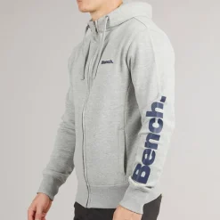 Herre Maslow 22 Lynlås Trøje Grå Melange