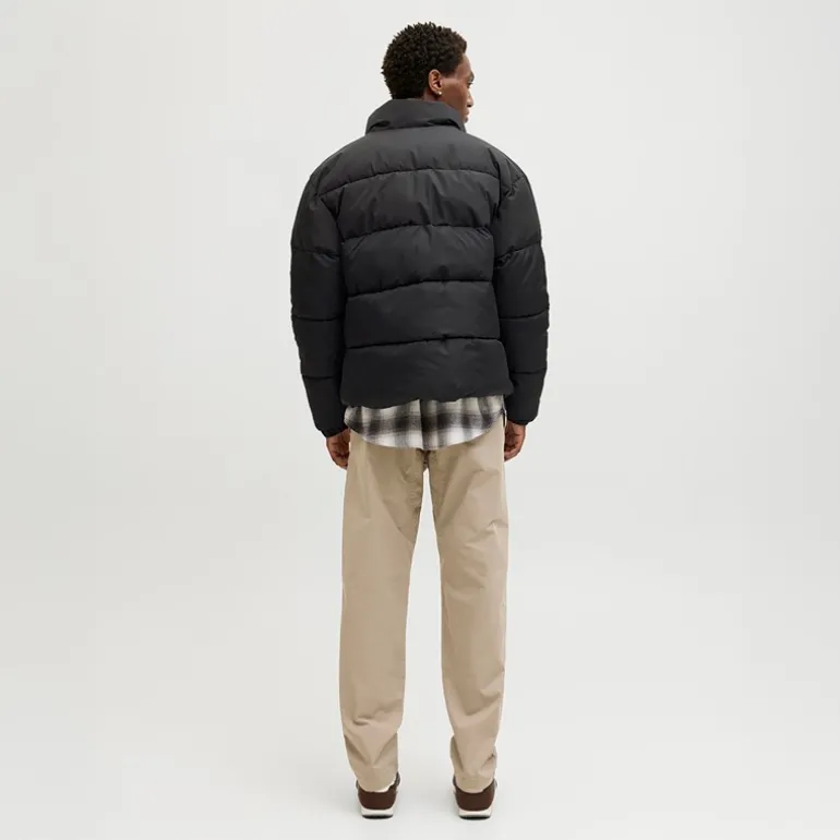 Herre Maze Puf Krave Jakke Sort