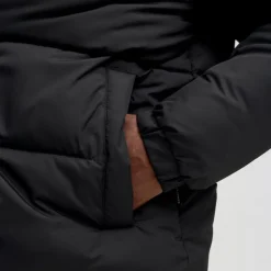 Herre Maze Puf Krave Jakke Sort