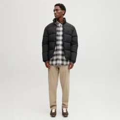 Herre Maze Puf Krave Jakke Sort