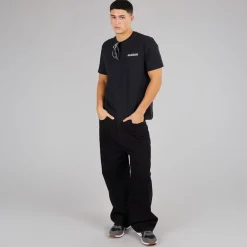 Herre Mirada T-shirt med grafik bagpå Sort