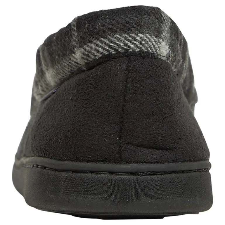 Herre Montague Mocassin-Tøfler Sort/​Grå Tjek