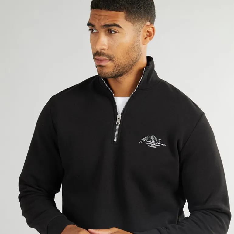 Herre Mountain Åben Kant 1/4 Træningsdragt Sort