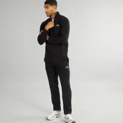 Herre Mountain Åben Kant 1/4 Træningsdragt Sort