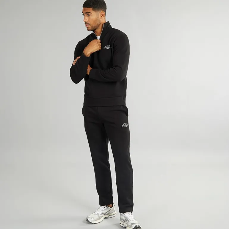 Herre Mountain Åben Kant 1/4 Træningsdragt Sort