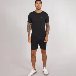 Herre nake Twinset Sæt Sort