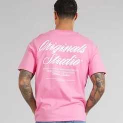 Herre Norrebro Typo T-shirt Prismer Rosa