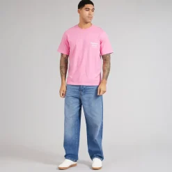 Herre Norrebro Typo T-shirt Prismer Rosa