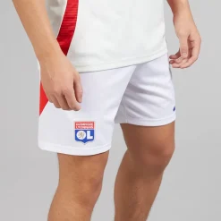 Herre OL Olympique Lyon 24/​25 Hjemme shorts Hvid