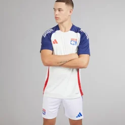 Herre OL Olympique Lyon 24/​25 Hjemme shorts Hvid
