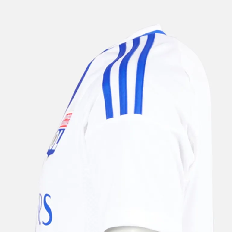 Herre OL Olympique Lyon 24/25 Hjemme Trøje Hvid