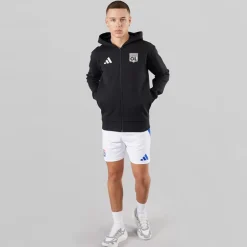 Herre OL Olympique Lyon Anthem Jakke Sort