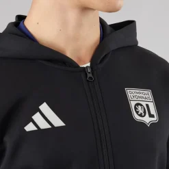Herre OL Olympique Lyon Anthem Jakke Sort