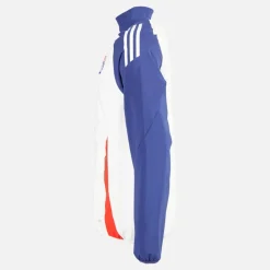 Herre OL Olympique Lyon Præsentationsjakke White Tint/​Midnight Indigo/​Bright Red