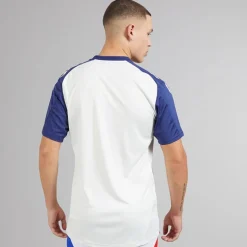 Herre OL Olympique Lyon Træningstrøje White Tint/​Midnight Indigo/​Bright Red