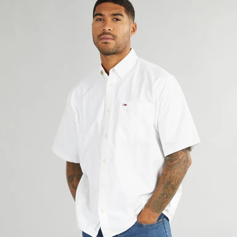 Herre Oxford Skjorte Ecru