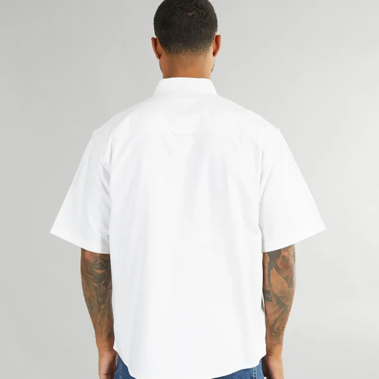 Herre Oxford Skjorte Ecru