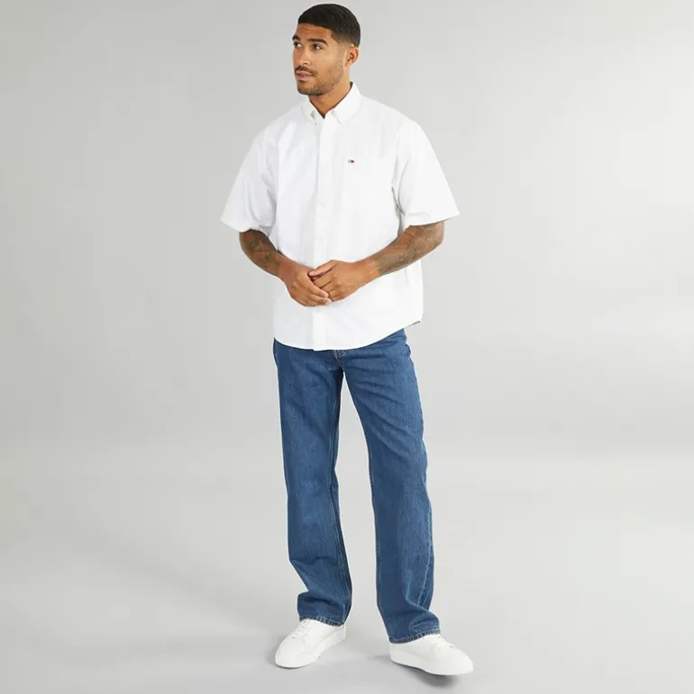 Herre Oxford Skjorte Ecru