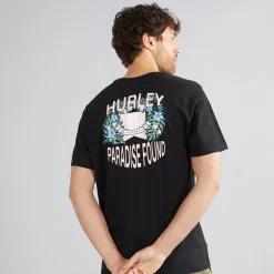 Herre Paradise Found Grafik T-Shirt Sort
