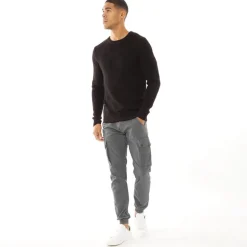 Herre Paul Warner AKM 111 Cargobukser Asfalt