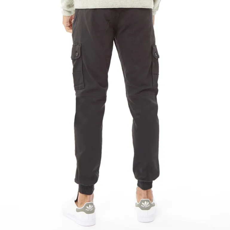 Herre Paul Warner AKM 111 Cargo Bukser Sort