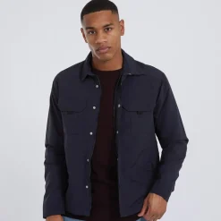 Herre Pearson Shacket Marineblå