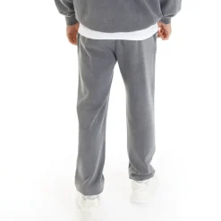 Herre Pigmentfarvede Joggingbukser Stål