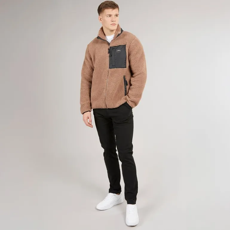 Herre Pile Jakke Bark