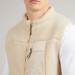 Herre Pile Vest Beige