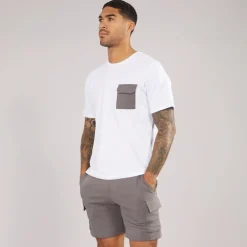 Herre Pocket Sæt Hvid /​ Castlerock