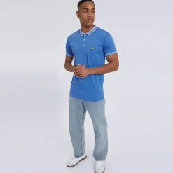Herre Polo skjorte Sky Blue Marl