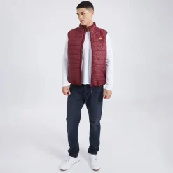 Herre Portina Veste Bordeaux