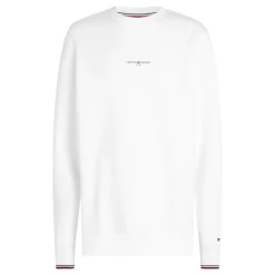 Herre Pullover Sweatshirt Hvid