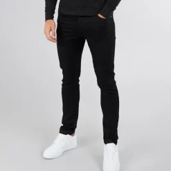 Herre Ralemo Skinny Jeans Jet Sort