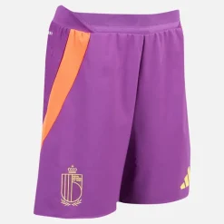 Herre RBFA Belgien 24/​25 Autentiske udebane shorts Glory Purple