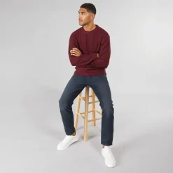 Herre Rice Strikket Jumper Port